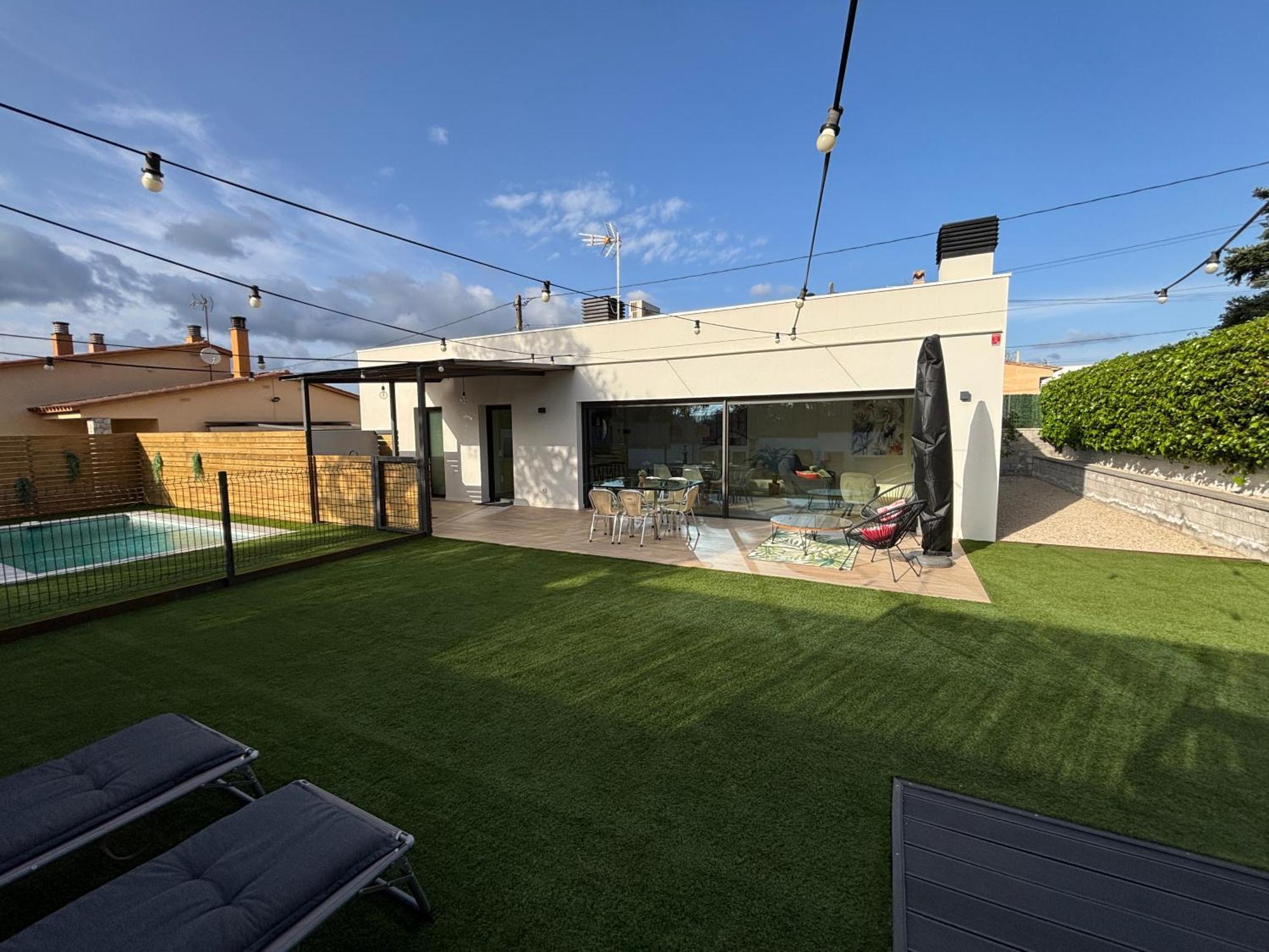 Espectacular Casa En Llagostera - Costa Brava, Con Piscina Exterior foto